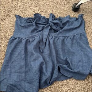 Blue Off-Shoulder top